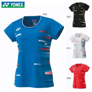 【大特価】YONEX 20466 ウィメンズゲームシャツ バドミントン・テニスウェア(レディース) ヨネックス【メール便可/日本バドミントン協会審査合格品】｜sunfastsports