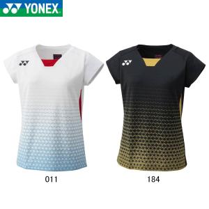 YONEX 20824 ウィメンズゲームシャツ(フィットシャツ) ウェア(レディース) アパレル バドミントン・テニス ヨネックス 2024SS【日本バドミントン協会審査合格品/｜sunfastsports