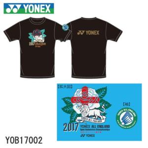 YONEX YOB17002 ウィメンズ Tシャツ 全英オープン2017年記念 ヨネックス【メール便...