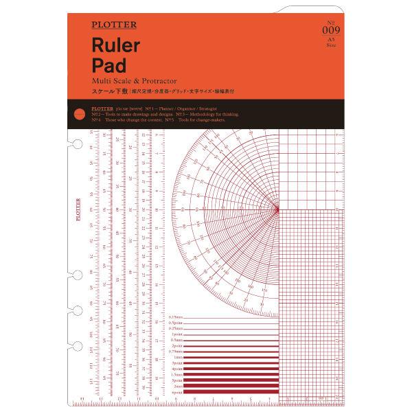PLOTTER プロッター PLT0009-A5 スケール下敷 6穴 A5サイズ 77716436 ...