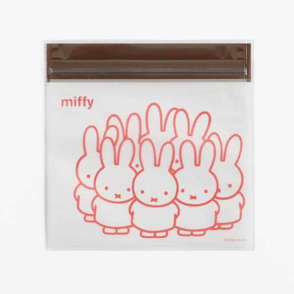 ミッフィー ジッパーバッグ(gray) BM-239 グリーンフラッシュ MIFFY Dick Br...