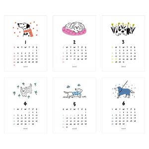 2027年度カレンダー 壁掛け タンザックタイ...の詳細画像1
