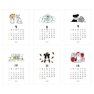 2027年度カレンダー 壁掛け タンザックタイ...の詳細画像2
