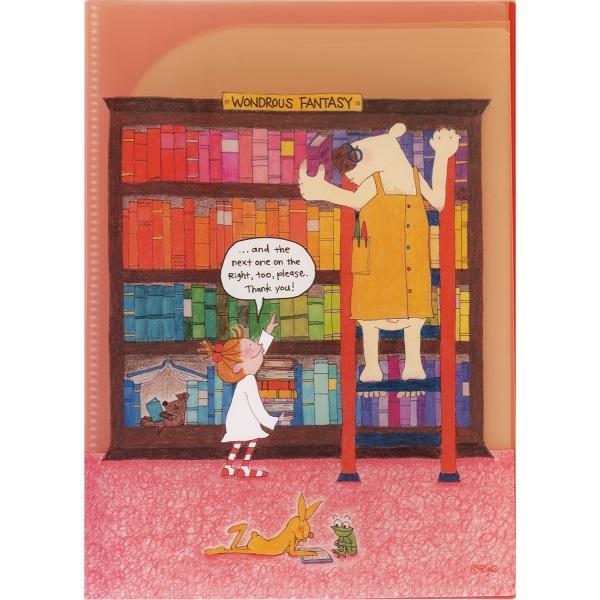 ココちゃん  A5 6ポケットクリアホルダー   RYZ-1025 グリーティングライフ 文具 大人...