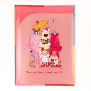 グリーティングライフ COCO ココちゃん 4ポケット クリアフォルダー