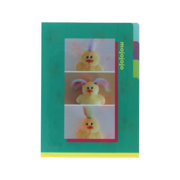 mojojojo クリアファイルA53ポケット グリーン S2175142 サンスター文具 大人 キ...