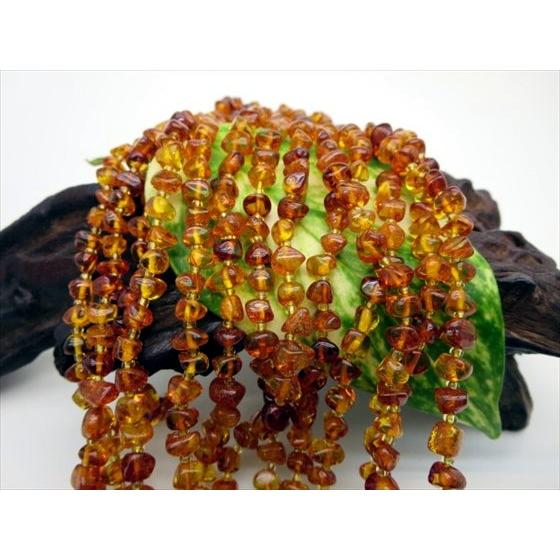 さざれ連売り商品 天然琥珀 品質ＡＡＡ 39cm