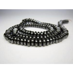 連売り商品 ヘマタイトボタンカットΦ6.4×3mm