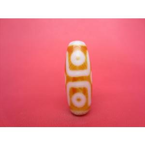 虎牙紅朱砂天珠 約36×11.5mm 馬蹄痕 一点物 : 天然石のお店Sun flower