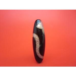 チベット高級龍紋天珠 白蛇天珠 約40×12mm 一点物 : 天然石のお店Sun