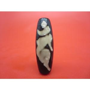 訳あり チベット高級至純天珠 法相仏眼天珠 25×14×10mm : 天然石のお店