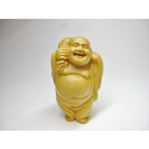 金運・開運 笑顔の布袋様 置物 金色仏像 笑い顔 ストレス 縁起物 風水