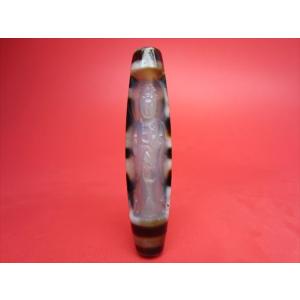 チベット彫刻梵字天珠 菩提毘沙門天天珠 バイ : 天然石のお店Sun