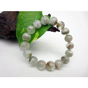 NP-1044 ヒマラヤ マニカラン水晶 ブレスレット(男女兼用) 日本国内