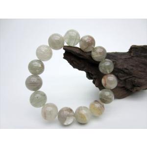 ブレスレット 千層ガーデンクォーツ 品質AA Φ15±0.4mm 一点物