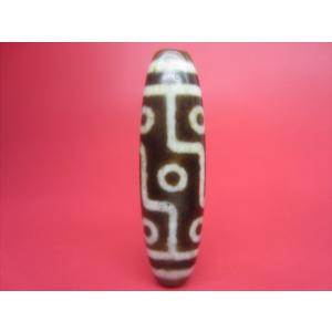 チベット火供天珠 福寿蜘蛛天珠 天然模様入り 一点物 : 天然石のお店