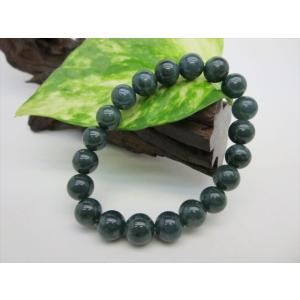 グアテマラ産翡翠天珠 手彫り九眼天珠 約33×13×10mm 一点物 : 天然石の