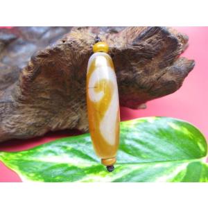 チベット銀線天珠 一眼菩提天珠 一点物 : 天然石のお店Sun flower