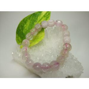 ブレスレット クンツァイト 品質AA Φ11〜11.8mm : 天然石のお店Sun