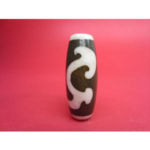 チベット銀線天珠 金剛虎牙六眼天珠 油潤加工馬蹄痕 : 天然石のお店Sun