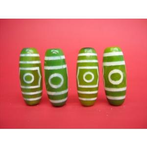 チベット高級天珠 逆十二眼天珠2粒SET 30×10mm : 天然石のお店Sun