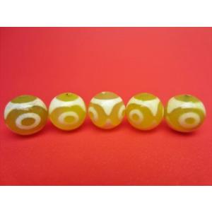 チベット高級至純天珠 線珠 1本線 15×12±1mm : 天然石のお店Sun flower