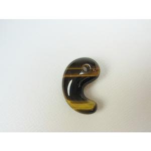 勾玉 ゴールドタイガーアイ 20×13×8mm : 天然石のお店Sun flower