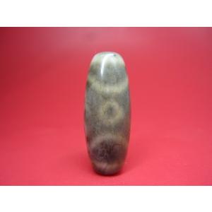 チベット天珠 鳳眼天珠 六字真言 26-32×Φ9-10mm : 天然石のお店Sun