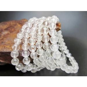 ブレスレット レムリアンシード水晶 品質AAA Φ11-11.8mm : 天然石の