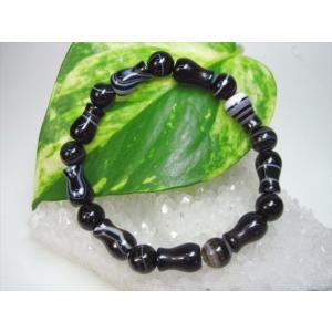 ブレスレット ゴールドルチルクォーツ スクエアカット 14×5×7mm 一点物
