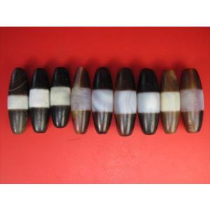 チベット高級至純天珠 増益星辰天珠 38×12mm : 天然石のお店Sun flower