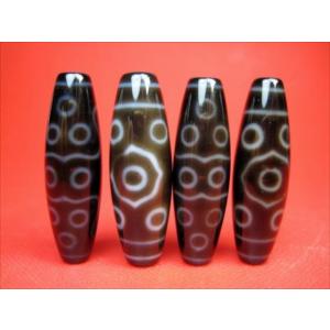 チベット高級至純天珠 増益星辰天珠 38×12mm : 天然石のお店Sun flower