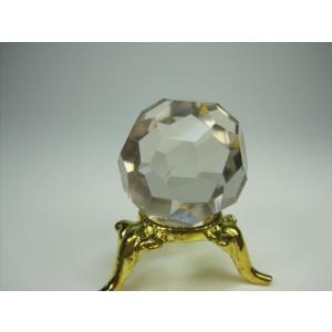 【レア✧１点物】天然石ファイヤークォーツのダイヤモンドカット　置き物 レア✧1点物】天然石ファイヤークォーツのダイヤモンドカット 置き物