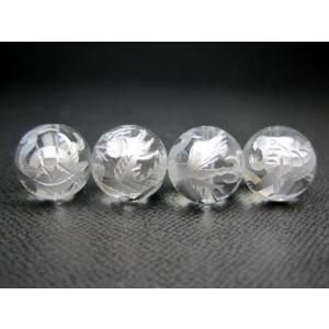 四神4粒セット 12mm 青龍 朱雀 白虎 玄武 ビーズ 天然石