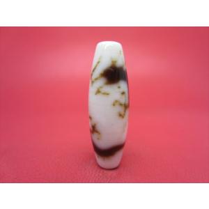 龍眼紅朱砂天珠 約49×13mm 一点物 : 天然石のお店Sun flower - 通販