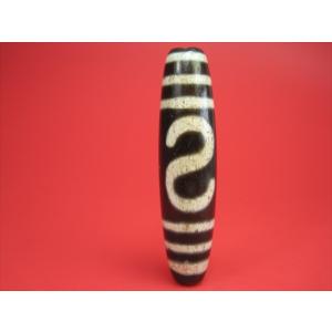 チベット火供天珠 福寿蜘蛛天珠 天然模様入り 一点物 : 天然石のお店