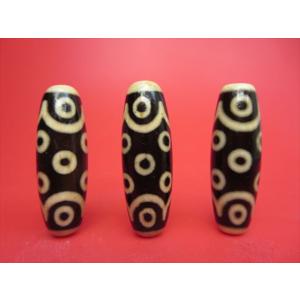 極品 チベット、天珠五つ目 チベット天珠 十五眼天珠 グリーン 19×10mm : 天然石のお店Sun flower