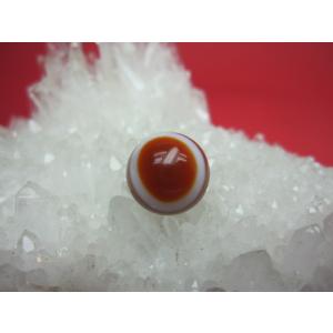 チベット高級天珠 羊眼板珠 天眼珠 約50×16.5mm 水晶入り 一点物