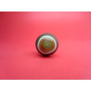 チベット高級天珠 羊眼板珠 天眼珠 約33×19mm 一点物 : 天然石のお店