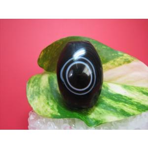 チベット高級天珠 羊眼板珠 天眼珠 約33×19mm 一点物 : 天然石のお店