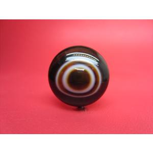 チベット高級天珠 羊眼板珠 天眼珠 約33×19mm 一点物 : 天然石のお店