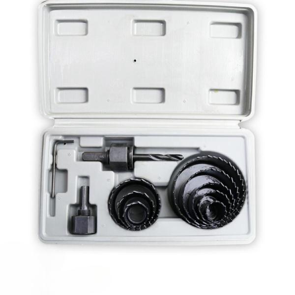 木工用ホールソーセット 11pcs 19-64mm対応 専用ケース付 / 穴あけ ホールカッター サ...