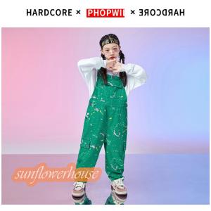 オーバーオール キッズダンス衣装 ヒップホップ...の詳細画像1