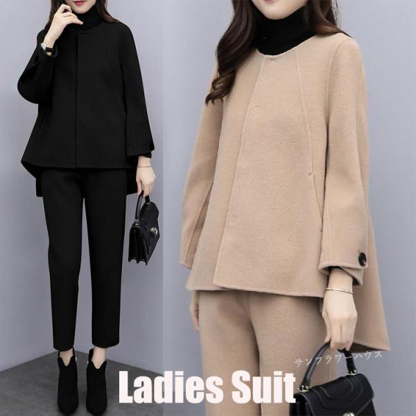 入学式 卒業式 服 母 パンツスーツ 服装 ママ 入学式 スーツ レディース 母親 セレモニースーツ...