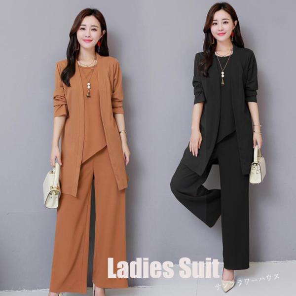 卒業式 服 母 レディース パンツスーツ セットアップ セレモニースーツ 卒園式 服装 ママ 入学式...