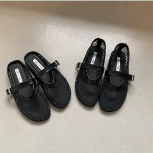 サンダル フラットシューズ メッシュ レディー...の詳細画像5