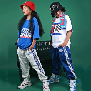 Tシャツ パンツ ダンス 運動着 衣装 ヒップホップ 子供 男の子 女の子 ガールズ  ボーイズ ダンスパンツ ジャズダンス 送料無料 即納 在庫処分 セール 安い