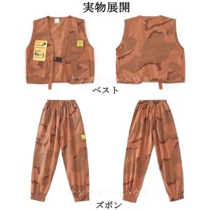 キッズ ダンス衣装 ヒップホップ セットアップ...の詳細画像5