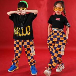 キッズ ダンス衣装 ヒップホップ HIPHOP  チェック柄