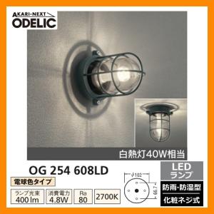 ODELIC（オーデリック） LED 照明 LED ポーチライト OG 254 607LD LED